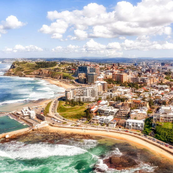 Panorama of Newcastle City