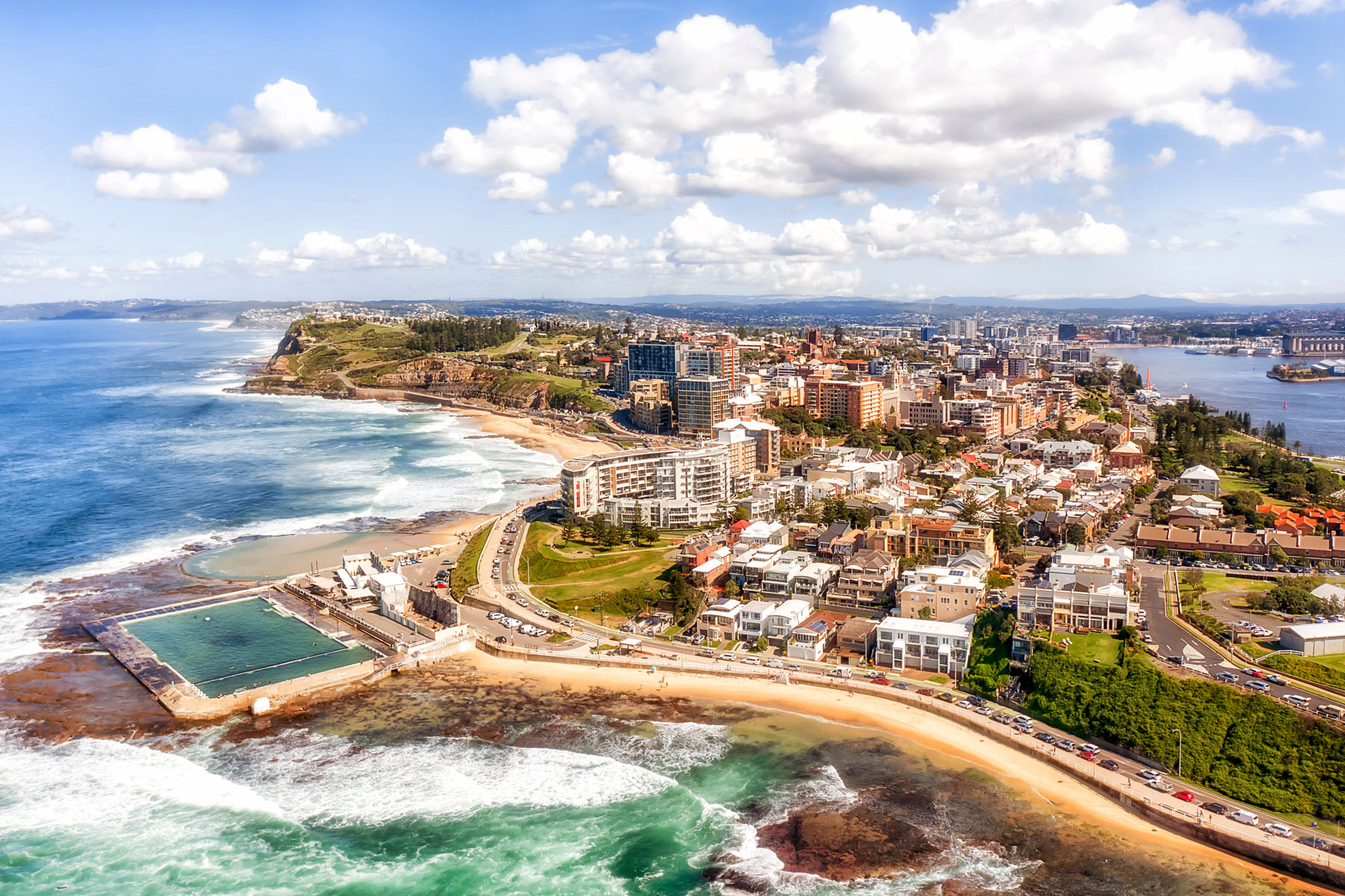 Panorama of Newcastle City