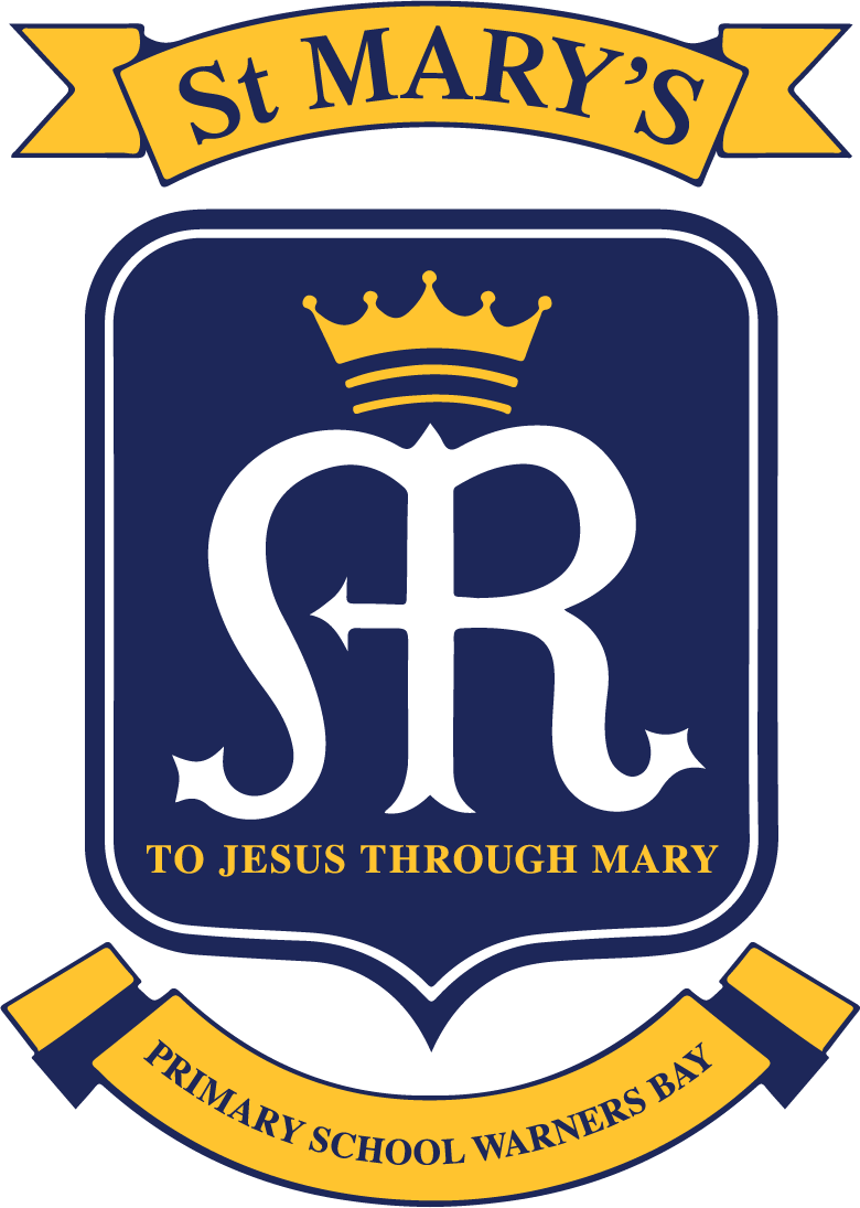 St Mary's Primary School, Warners Bay Logo
