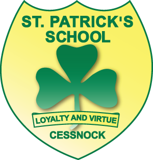 St Patrick's Primary School, Cessnock Logo