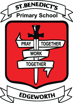 St Benedict's Primary School, Edgeworth Logo