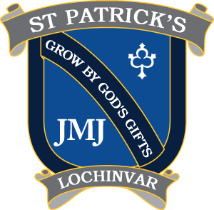St Patrick's Primary School, Lochinvar Logo