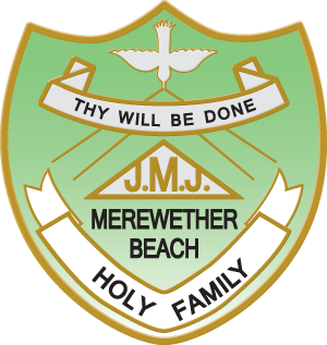 Holy Family Primary School, Merewether Beach Logo