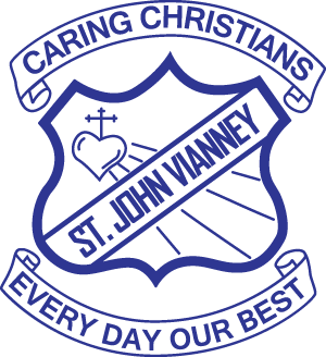 St John Vianney Primary School, Morisset Logo
