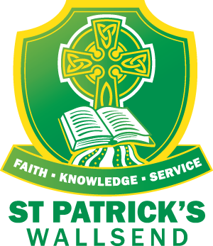 St Patrick's Primary School, Wallsend Logo