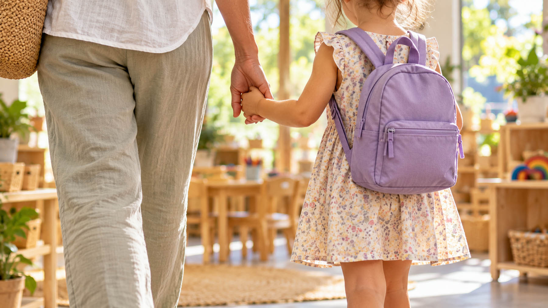 Hand in hand at preschool